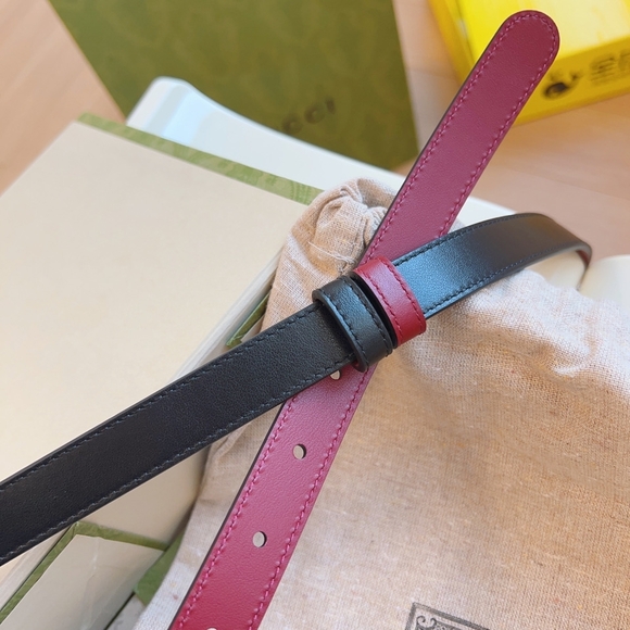 Gucci Black and Red Womens Belt main image 5